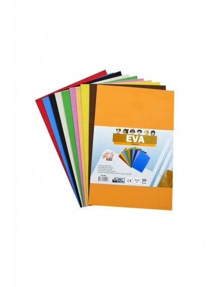 Sentor 20X30 Yapışkanlı Eva 10 Renk