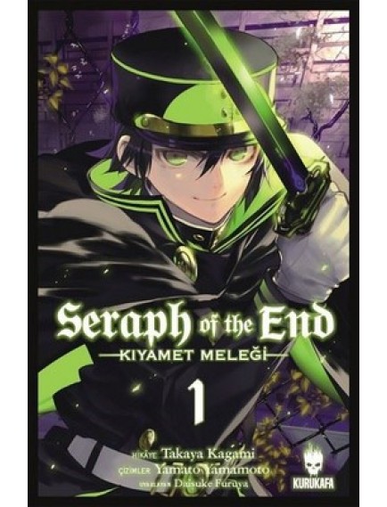 Seraph Of The End Kıyamet Meleği Cilt: 1 - Takaya Kagami - Kurukafa Yayınları