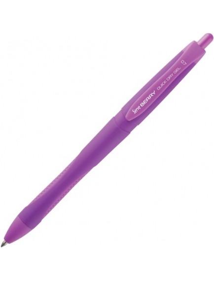 Serve Berry Jel Roller Kalem Koyu Lila