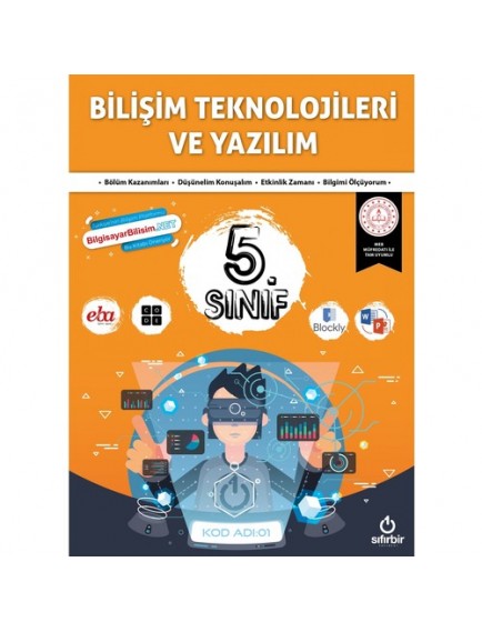 Sıfırbir Yayınları 5. Sınıf Bilişim Teknolojileri Ve Yazılım