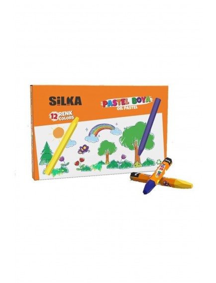 Silka Pastel Boya 12Li