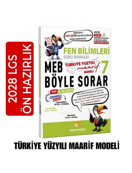 Sinan Kuzucu Yayınları 7.Sınıf Fen Bilimleri Soru Bankası(27)