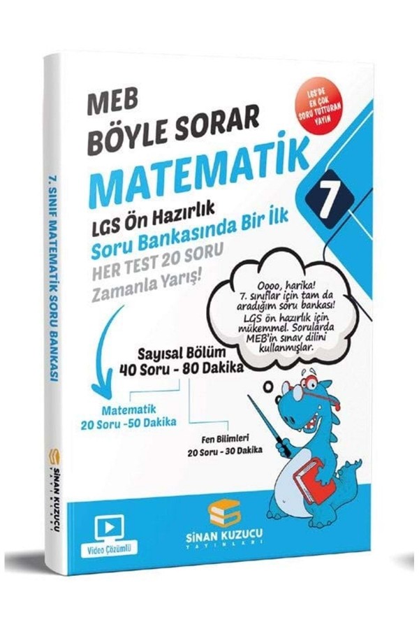 Sinan Kuzucu Yayınları 7. Sınıf Matematik Soru Bankası