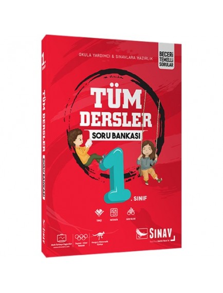 Sınav Yayınları 1. Sınıf Tüm Dersler Soru Bankası