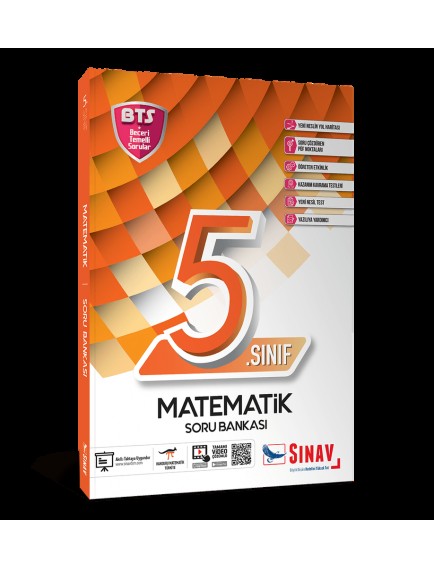 Sınav Yayınları 5. Sınıf Matematik Soru Bankası (Bts)