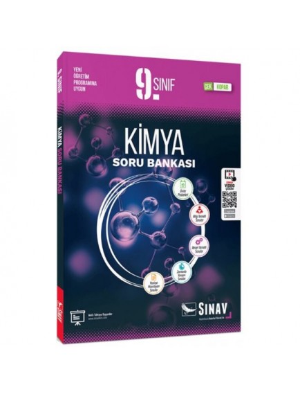 Sınav Yayınları 9. Sınıf Kimya Soru Bankası Çek Kopar