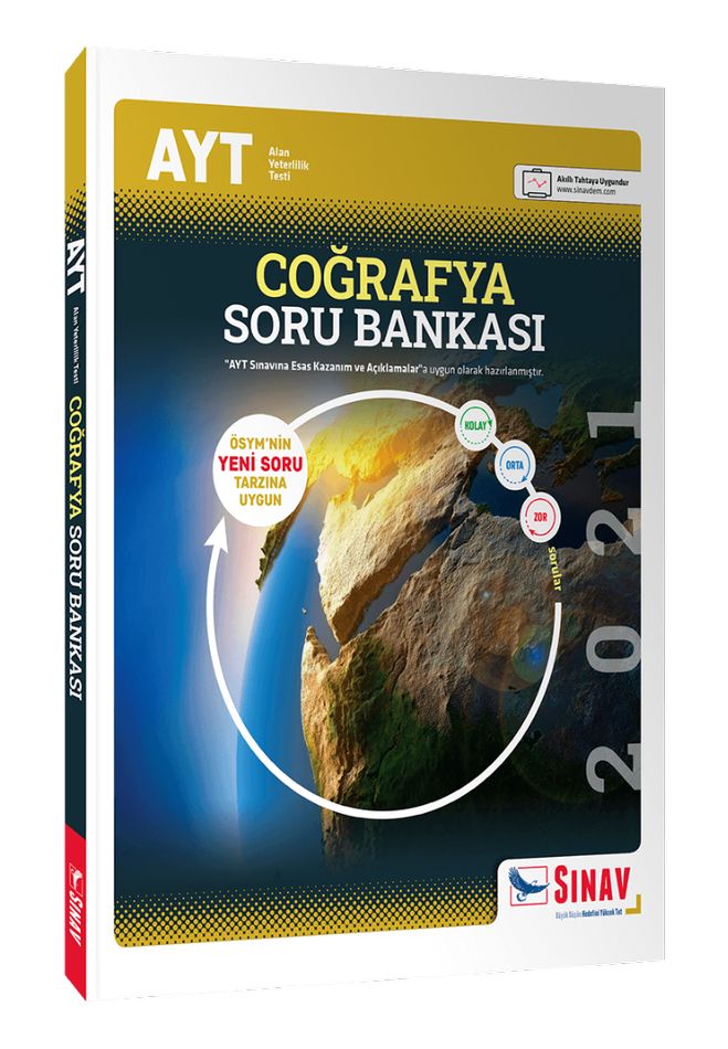 Sınav Yayınları Ayt Coğrafya Soru Bankası