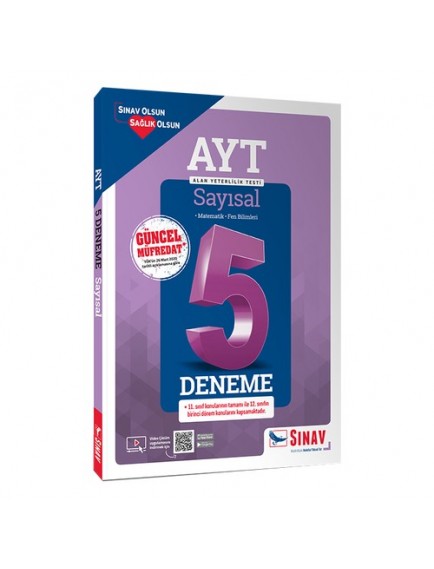 Sınav Yayınları Ayt Sayısal 5'Li Deneme 
