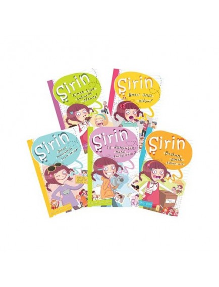 Şirin İş Başında Set 1 (5 Kitap) - Birsen Ekim Özen - Timaş Çocuk Yayınları