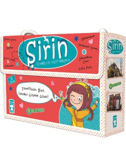 Şirin İstanbul'U Geziyorum 2 (5 Kitap) - Birsen Ekim Özen - Timaş Yayınları