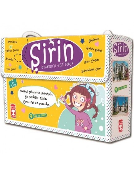 Şirin İstanbul'U Geziyorum (5 Kitap) - Birsen Ekim Özen - Timaş Yayınları