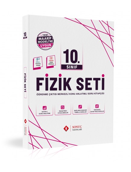 SONUÇ YAYINLARI 10.SINIF FİZİK SET (27)