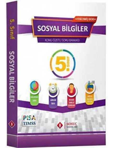 Sonuç Yayınları 5. Sınıf Sosyal Bilimler Set