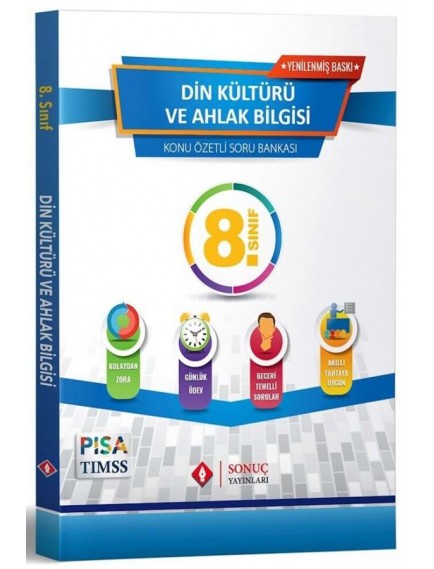 Sonuç Yayınları 8. Sınıf Din Kültürü ve Ahlak Bilgisi Set