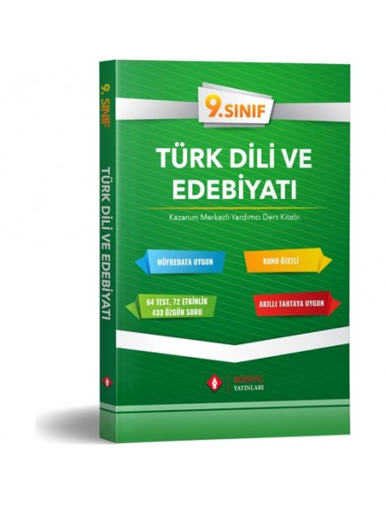 Sonuç Yayınları 9. Sınıf Türk Dili Ve Edebiyatı Kazanım Merkezli Yardımcı Ders Kitabı