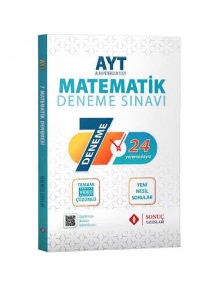 Sonuç Yayınları Ayt Matematik Deneme Sınavı