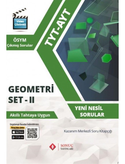 Sonuç Yayınları Tyt-Ayt Geometri Set 2