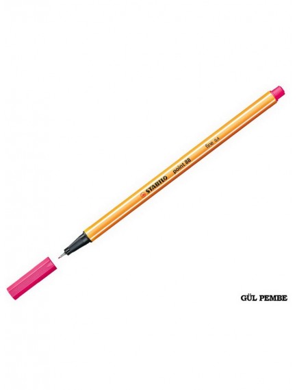 Stabilo Point 88 İnce Uçlu Kalem 0.4 Mm Pembe