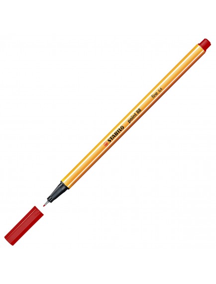 Stabilo Point 88 Koyu Kırmızı 88/50