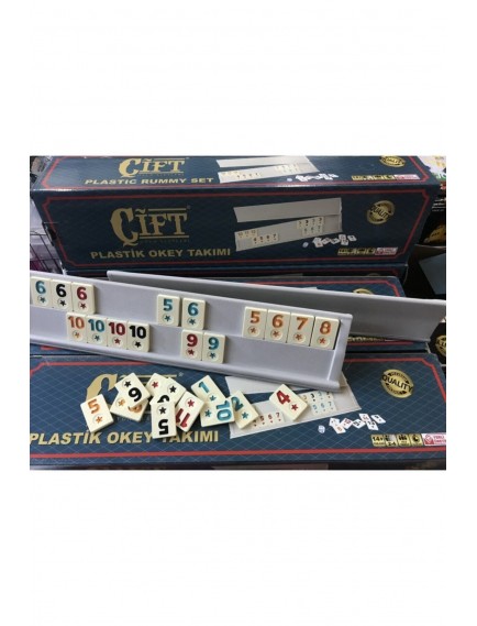 Star Çift Plastik Okey Takımı