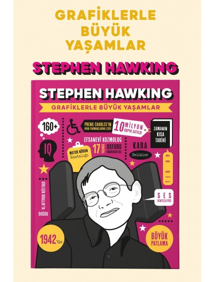 Stephen Hawking (Sert Kapak) - Zarife Üspolat Yazıcı - Mor Elma Yayınları