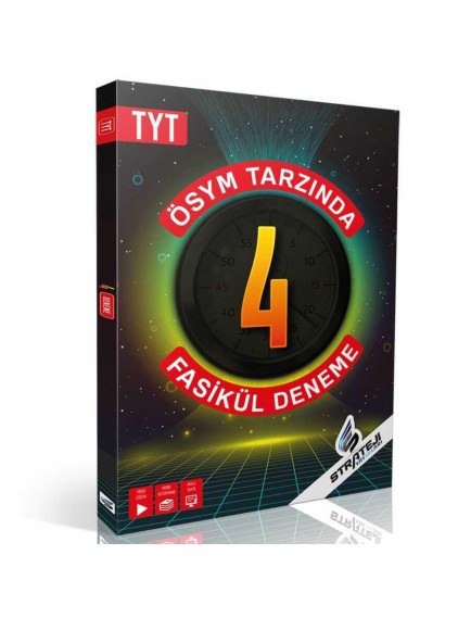 Strateji Yayınları Tyt Fasikül 4'Lü Deneme