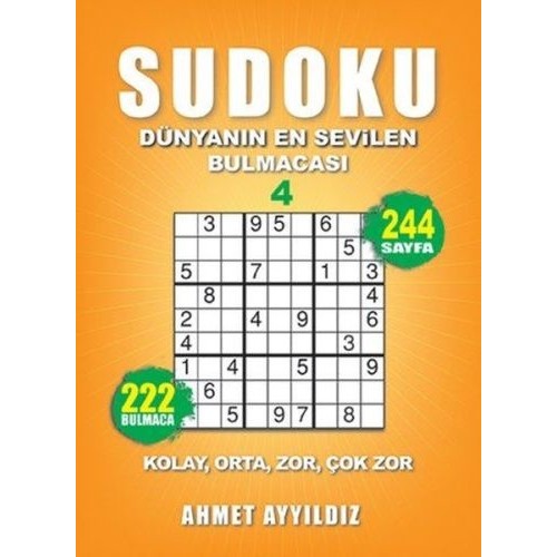 Sudoku 4 - Ahmet Ayyıldız - Olimpos Yayınları