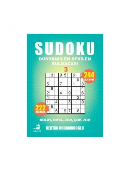 Sudoku 3 - Bertan Kodamanoğlu - Olimpos Yayınları