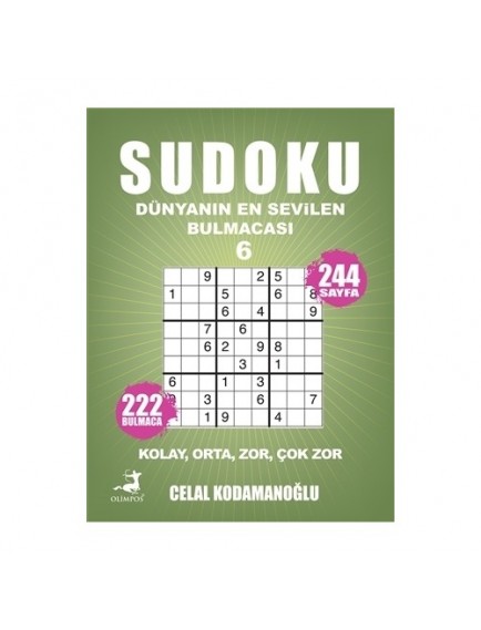 Sudoku 6 - Celal Kodamanoğlu - Olimpos Yayınları