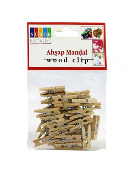 Südor Ahşap Mandal Küçük Bs100