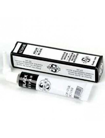 Südor Kontur Boyası Siyah 25Ml. Sd331