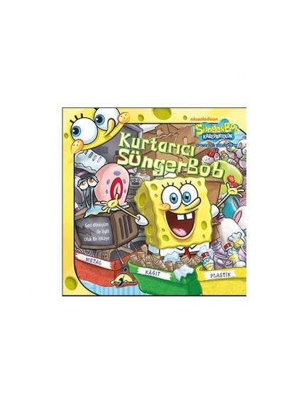Süngerbob Karepantolon Kurtarıcı Süngerbob - Steven Banks - Çocuk Gezegeni Yayınları