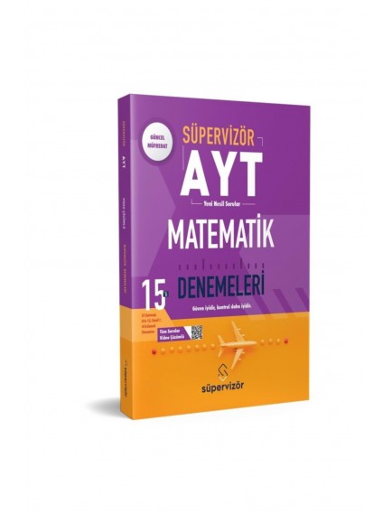 Süpervizör Yayınları Ayt 15'Li Matematik Denemeleri