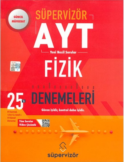 Süpervizör Yayınları Ayt 25'Li Fizik Denemeleri