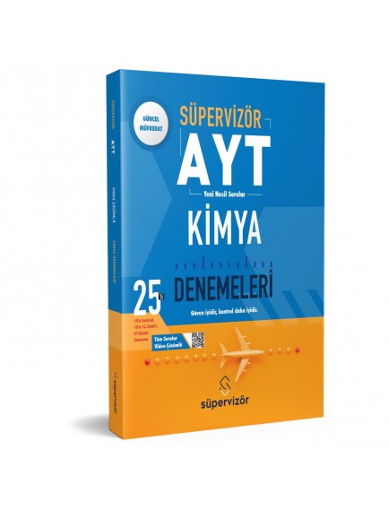 Süpervizör Yayınları Ayt 25'Li Kimya Denemeleri