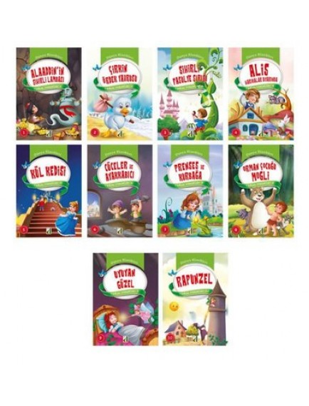 Tadım Masallar (10 Kitap) / Dünya Klasikleri - Kolektif - Damla Yayınları