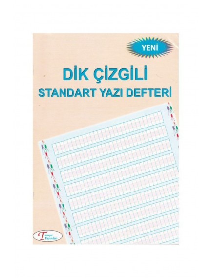 Tanışır Yayınları 32 Sayfa 16.5X23.5 Dik Çizgili Güzel Yazı Defteri