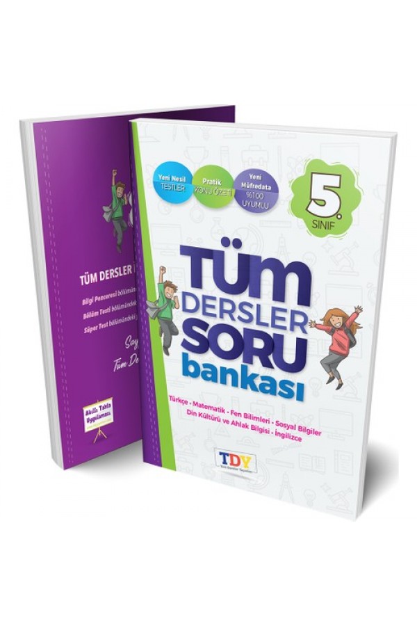 Tdy Yayınları 5. Sınıf Tüm Dersler Soru Bankası
