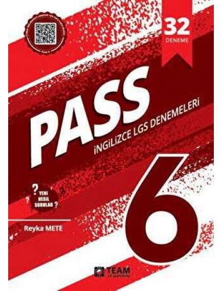 Team Elt Publishing 6. Sınıf Pass İngilizce Denemeleri 