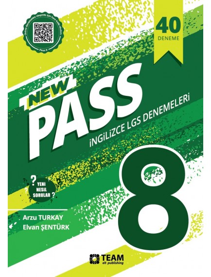 Team Elt Publishing 8. Sınıf Pass İngilizce 40Lı Denemeleri 