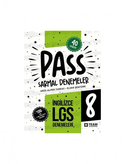 Team Elt Publishing 8. Sınıf Pass İngilizce Lgs 40 Deneme 