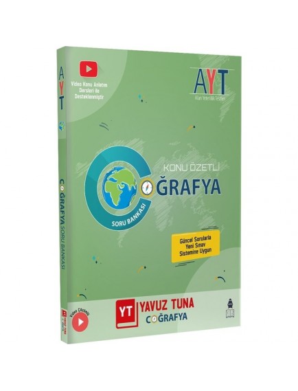 Tonguç Yayınları Ayt Konu Özetli Coğrafya Soru Bankası