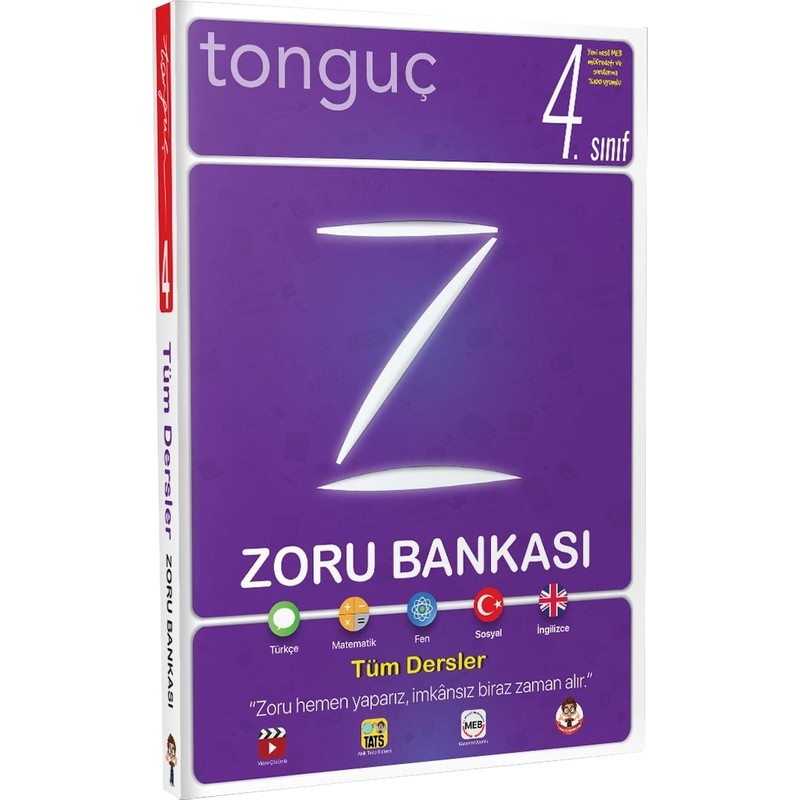 Tonguç Yayınları 4. Sınıf Tüm Dersler Zoru Bankası