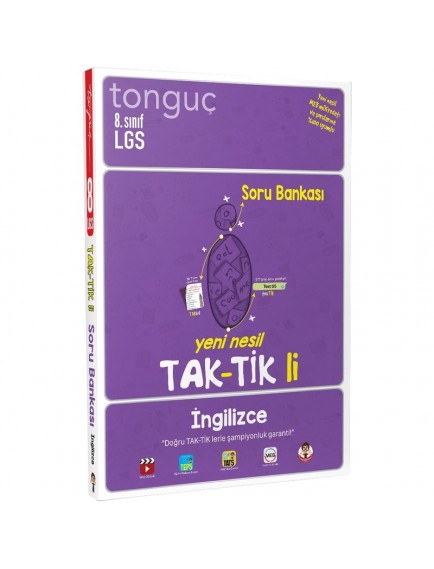 Tonguç Yayınları 8. Sınıf İngilizce Taktikli Soru Bankası