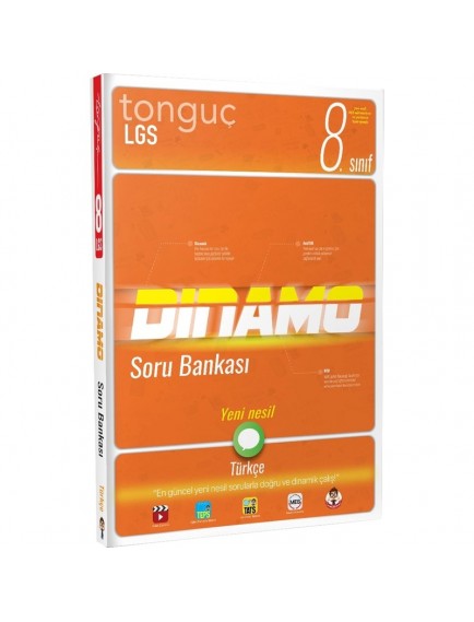 Tonguç Yayınları 8. Sınıf Türkçe Dinamo Soru Bankası