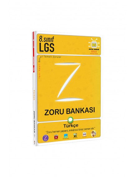 Tonguç Yayınları 8. Sınıf Türkçe Zoru Bankası