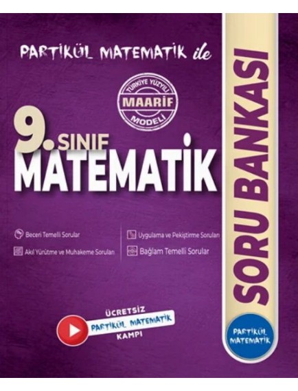 Tonguç Yayınları 9. Sınıf Matematik Partikül Soru Bankası 