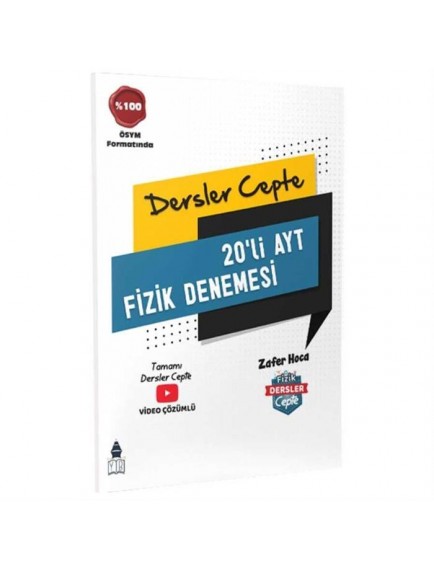 Tonguç Yayınları Ayt Fizik Dersler Cepte 20'Li Deneme
