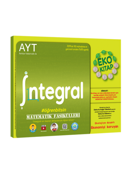 Tonguç Yayınları Ayt Matematik Fasikülleri-İntegral Eko