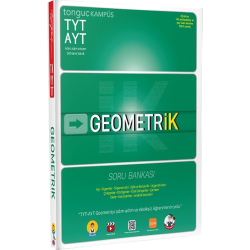 Tonguç Yayınları Tyt-Ayt Geometrik Soru Bankası